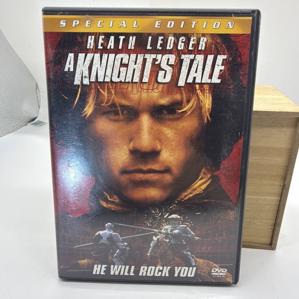 A Knight's Tale DVD Special Edition Heath Ledger Medieval Action Movie PG-13